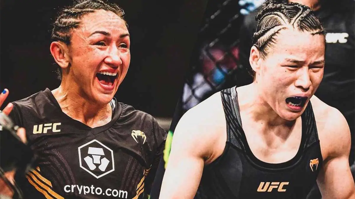 Carla Esparza vs Zhang Weili UFC 281