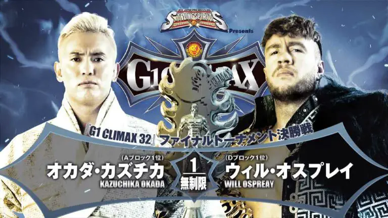 NJPW G1 Climax 32 Night 20 Results- August 18, 2022- Finals