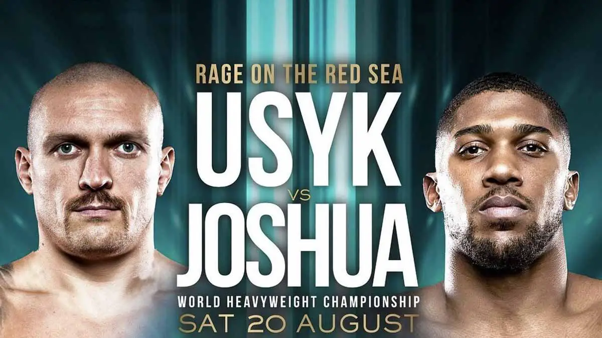 Oleksandr Usyk vs Anthony Joshua 2