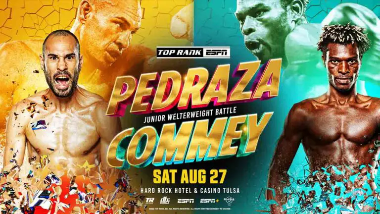 Jose Pedraza vs Richard Commey Results LIVE, Card, Streaming