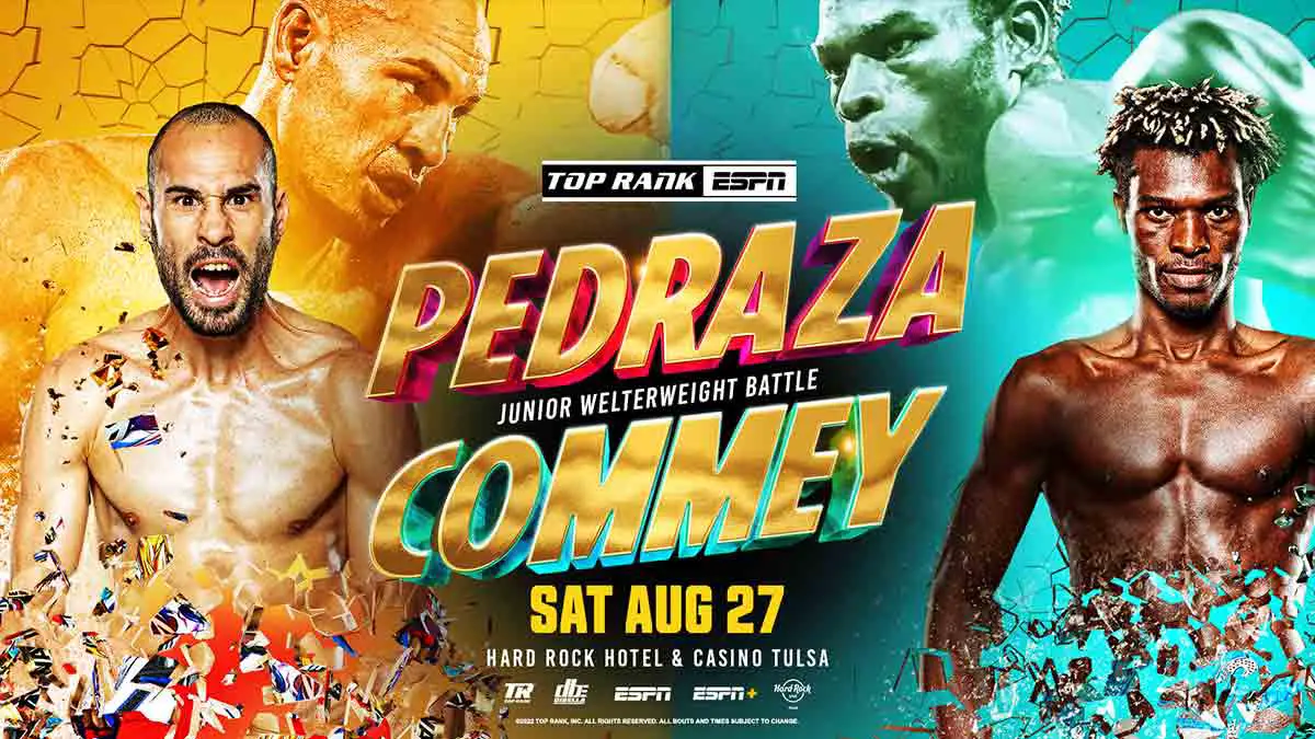 Pedraza vs Commey Top Rank Boxing