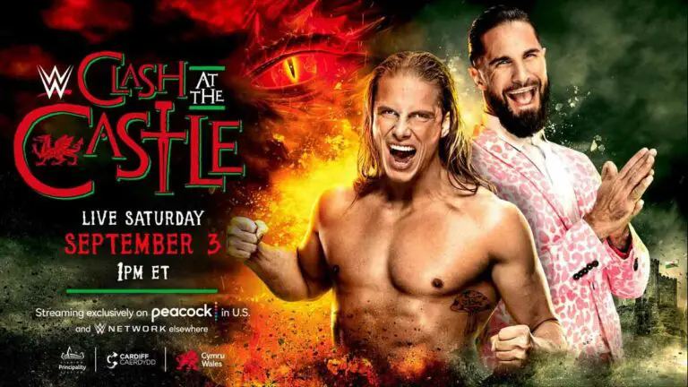 Riddle vs Seth Rollins Official for WWE Clash at the Castle 2022