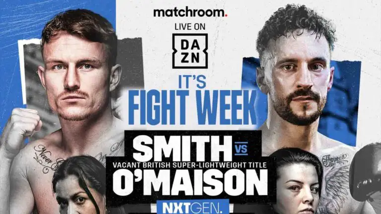 Dalton Smith vs Sam O'Maison