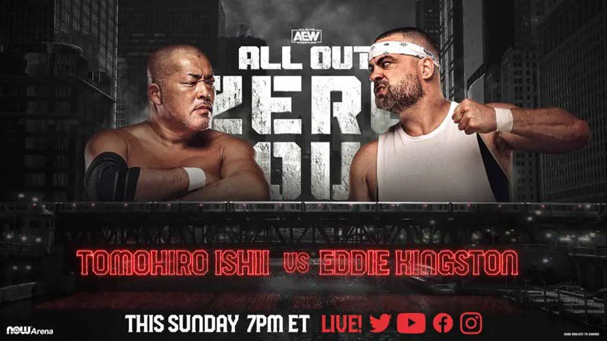 Tomohiro Ishii vs Eddie Kingston AEW All Out 2022