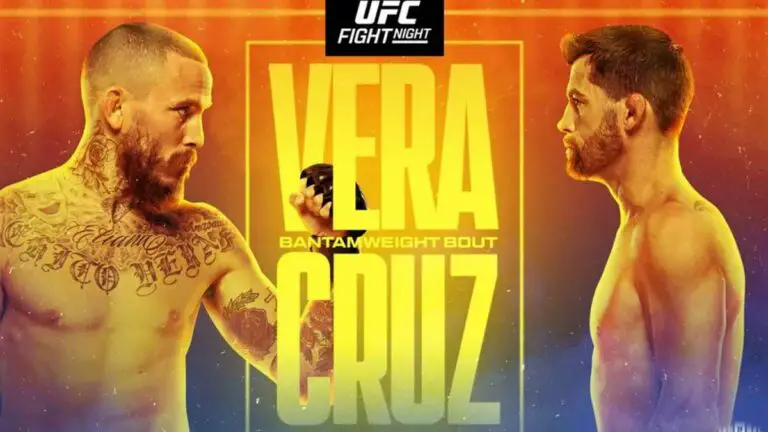 UFC San Deigo Results, Vera vs Cruz(August 13, 2022)