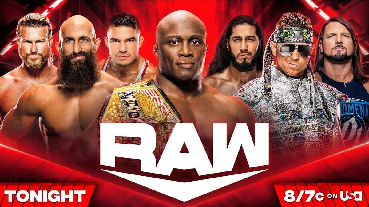 WWE RAW 1 August 2022