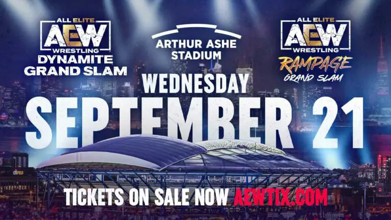AEW Grand Slam 2022 Match Card, Dynamite September 21 Line Up