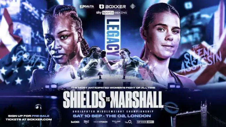 Sheilds vs Marshall Weigh In Results + Live Video
