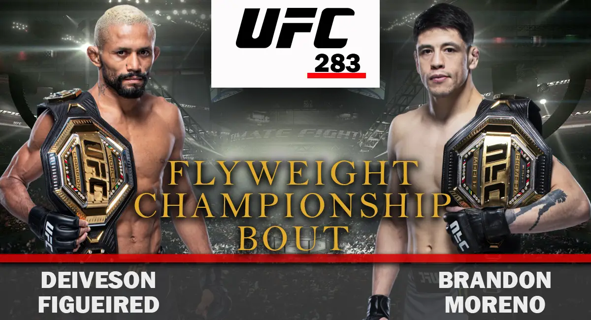 Deiveson Figueired vs Brandon Moreno UFC 283