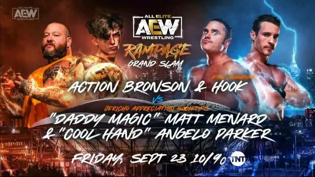 Hook vs 2Point0 AEW Rampage Grand Slam 2022