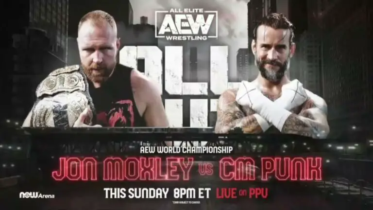 Jon Moxley vs CM Punk 2 Announced for AEW All Out 2022