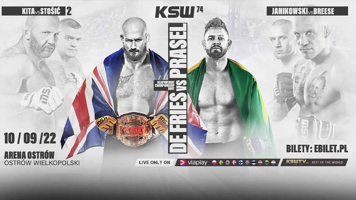 KSW 74 De Fries vs Prasel