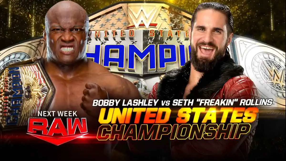Lashley vs Rollins WWE RAW September 19