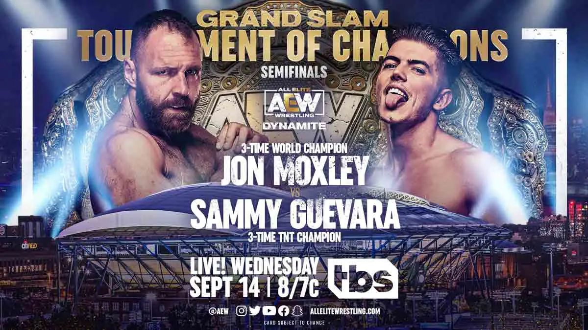 Jon Moxley vs Sammy Guevara AEW Dynamite September 14 2022
