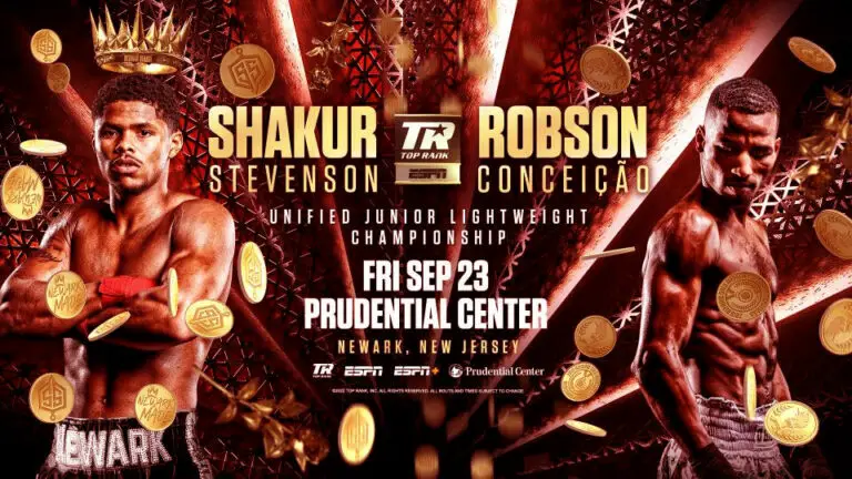 Shakur Stevenson vs Robson Conceicao Card, Streaming, Time