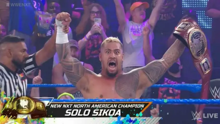 Solo Sikoa Wins NXT North American Title at NXT 2.0 1st Annivesary