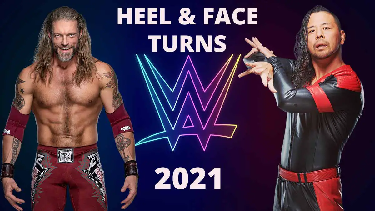 WWE Heel and Face List 2021