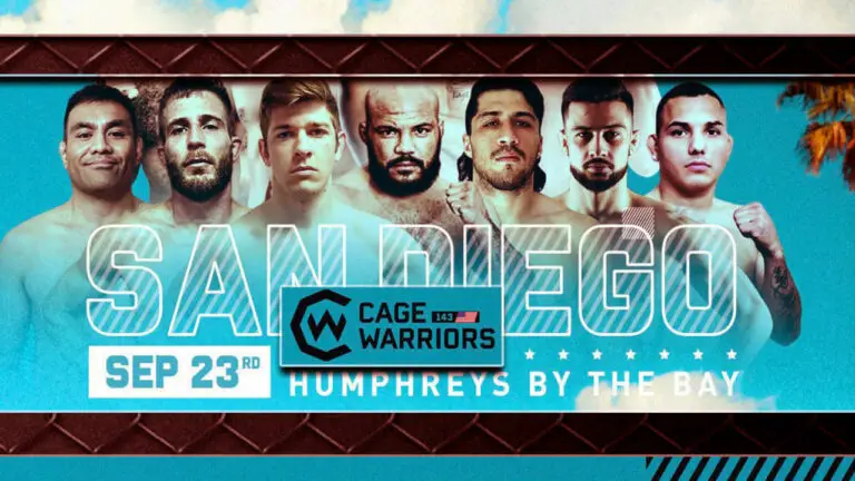 Cage Warriors 143 Results LIVE, Sánchez vs Lynch Card, Time