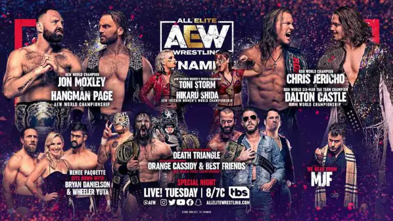 AEW Dynamite October 18, 2022 Preview & Match Card