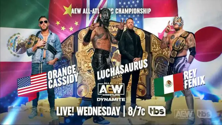 Chris Jericho & Orange Cassidy on AEW Dynamite Nov 2, 2022 Lineup