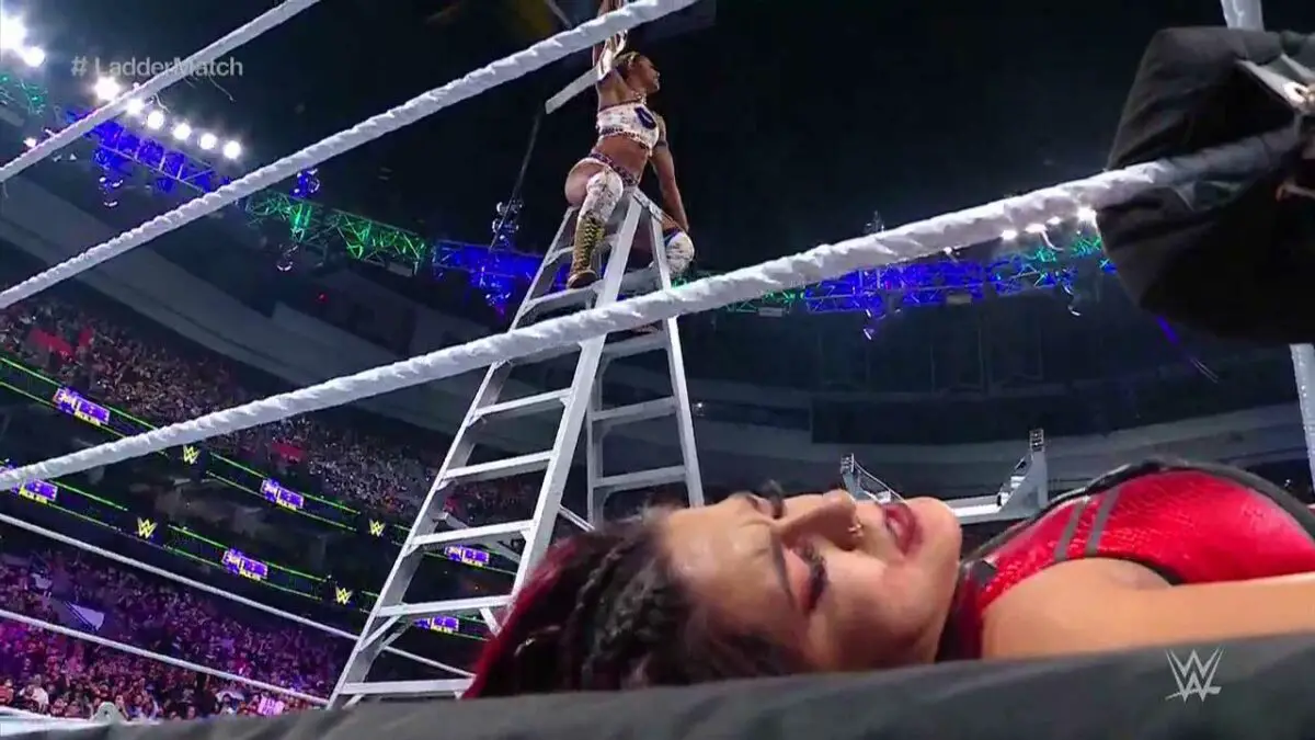 Bianca Belair & Bayley at Extreme rules 2022