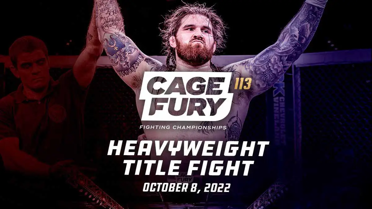 Cage Fury CFFC 113 