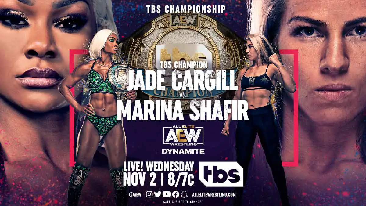 Jade Cargill vs Marina Shafir AEW Dynamite November 2