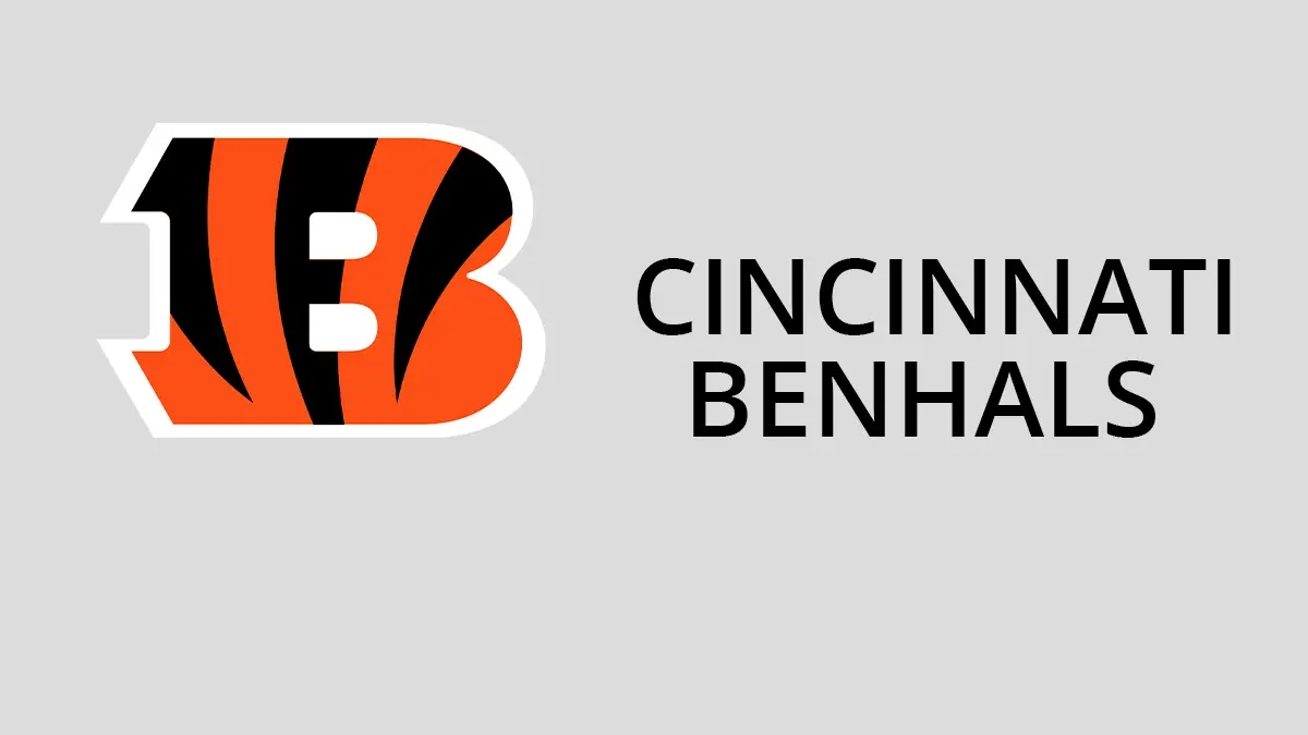Cincinnati Bengals  NFL Poster 