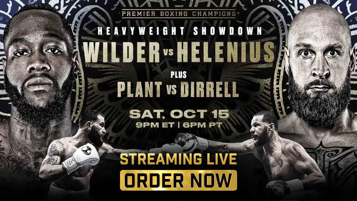 Deontay Wilder vs Robert Helenius