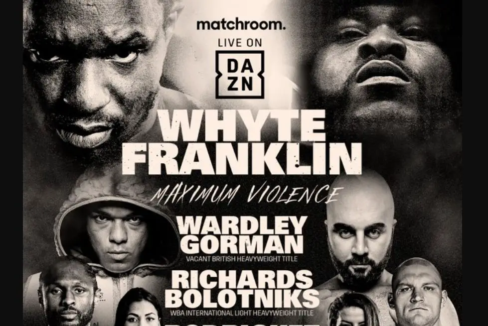 Dillian Whyte vs Jermaine Franklin