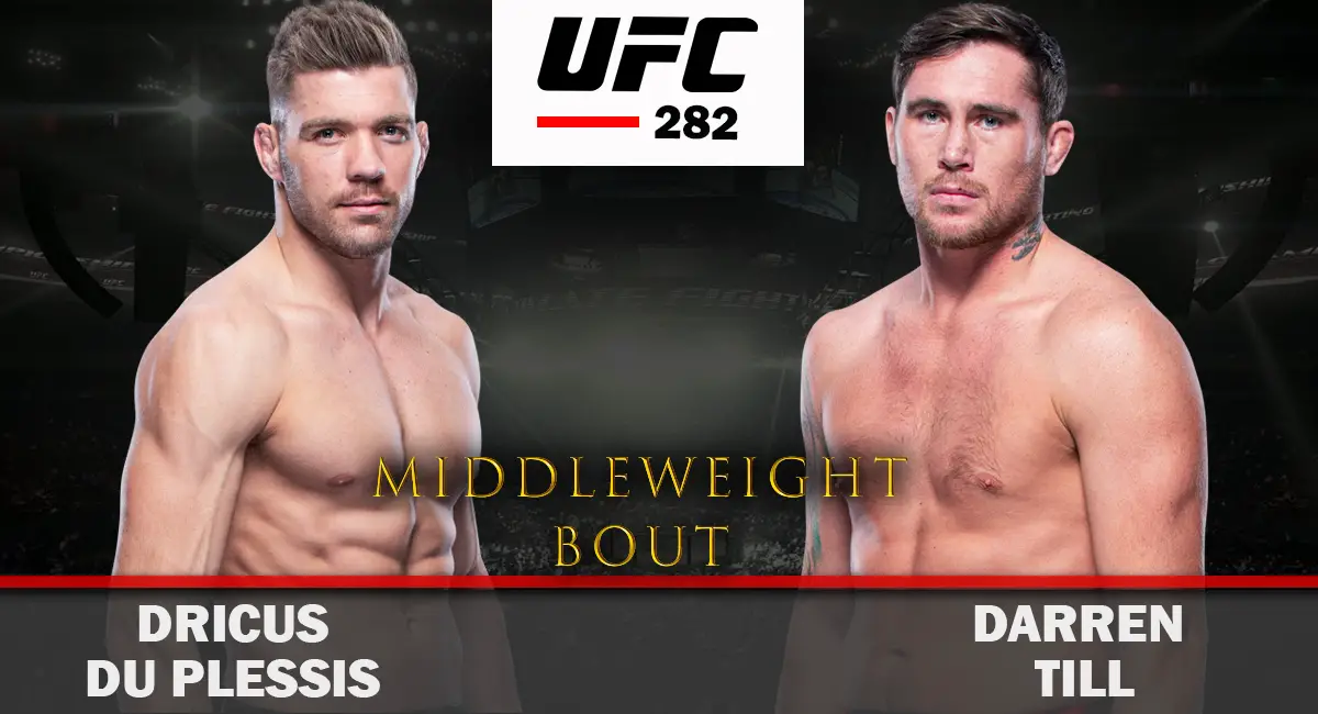 Dricus Du Plessis vs Darren Till UFC 282