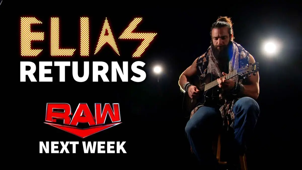 Elias Returns WWE RAW