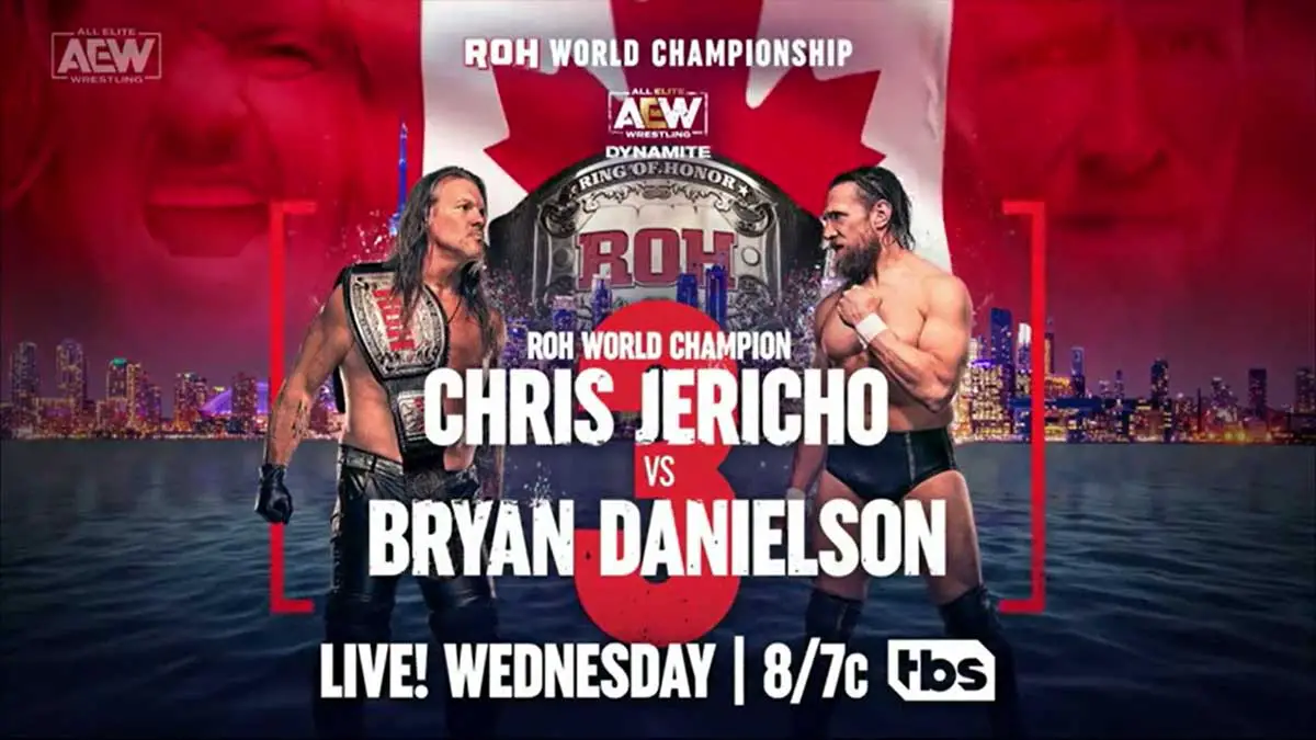 Chris Jericho vs Bryan Danielson AEW Dynamite October 12 2022