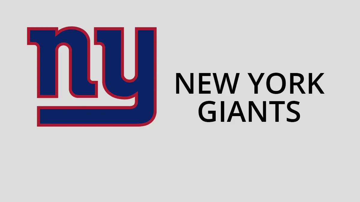 New York Giants NFL Poster 