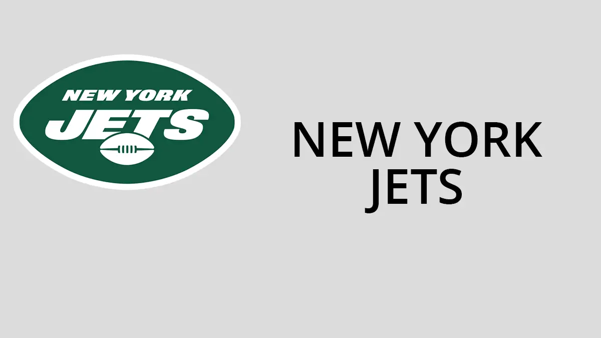 New York Jets NFL Schedule Poster 
