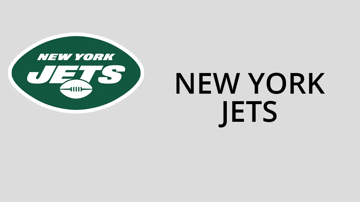 New York Jets NFL Schedule Poster