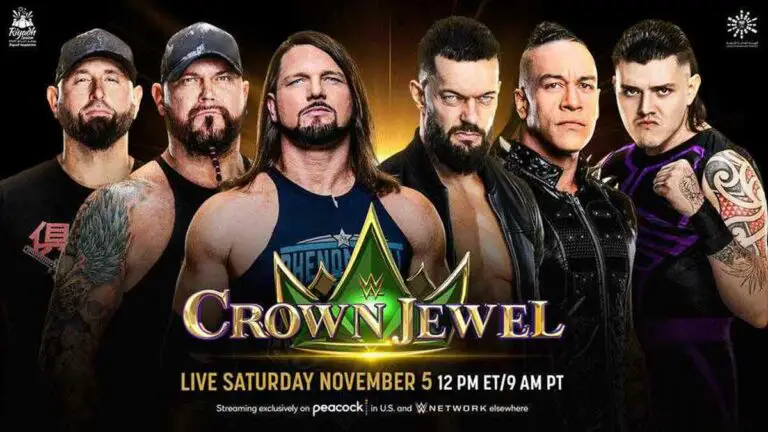 Judgment Day vs The OC Announced for WWE Crown Jewel 2022