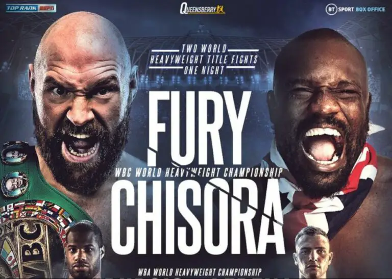 Tyson Fury vs Derek Chisora Card, Start Time, Tickets