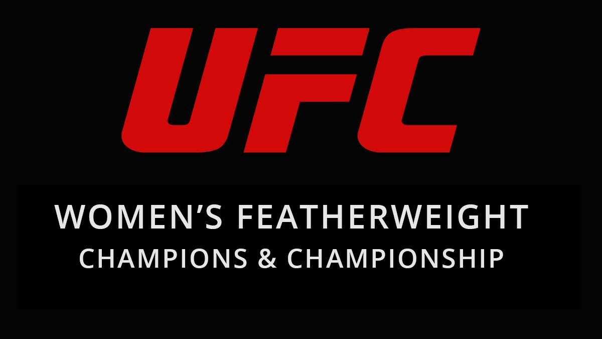 UFC Women's Featherweight Champions Poster