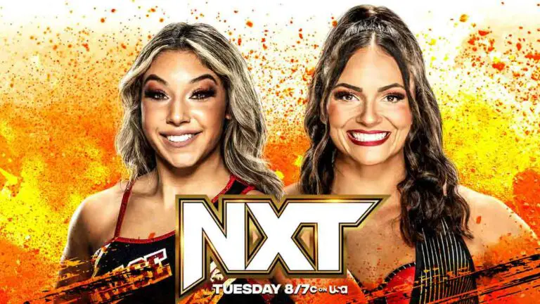 WWE NXT November 1, 2022, Preview & Match Card