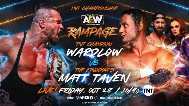 AEW Rampage October 28, 2022 Results- Moxley, Wardlow v Taven