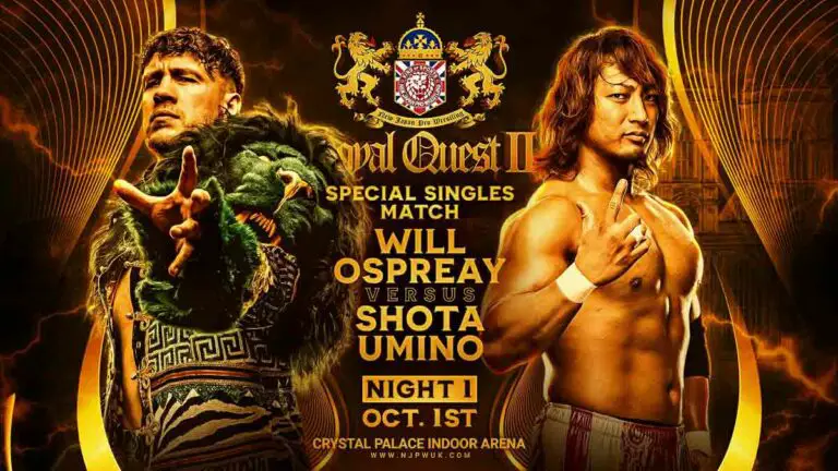 NJPW Royal Quest II 2022 Night 1 Results LIVE, Card, Time