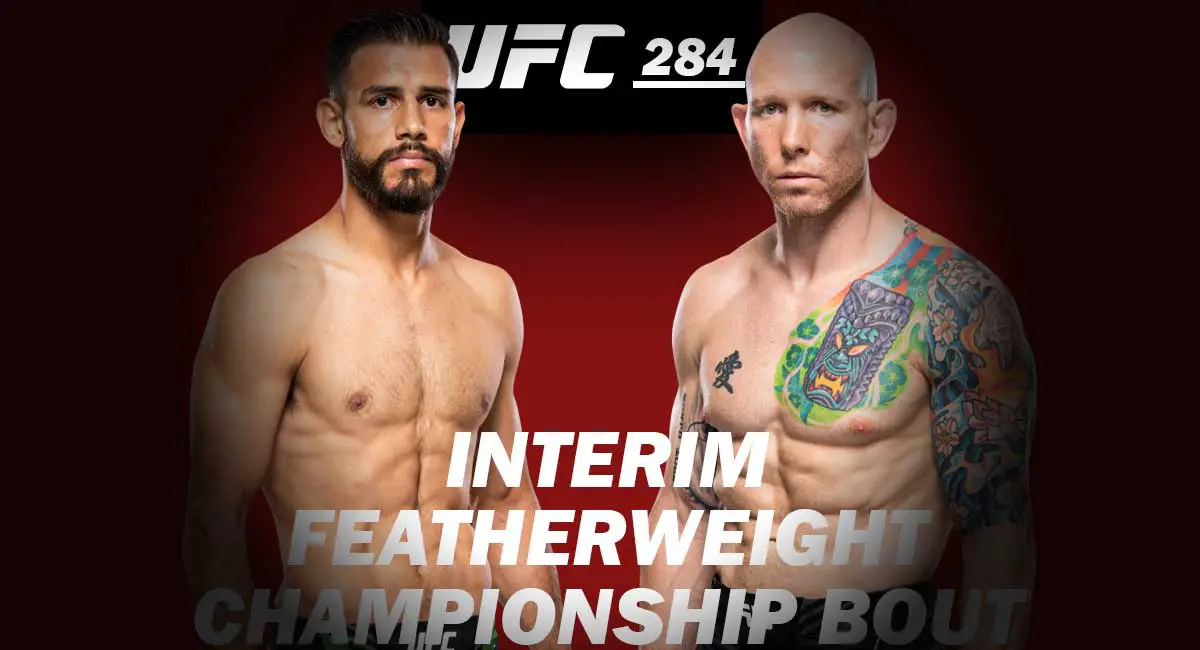 Yair Rodriguez vs. Josh Emmett ufc 284