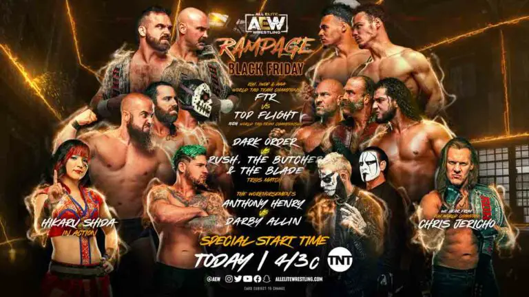 AEW Rampage Results & Live Updates November 25, 2022