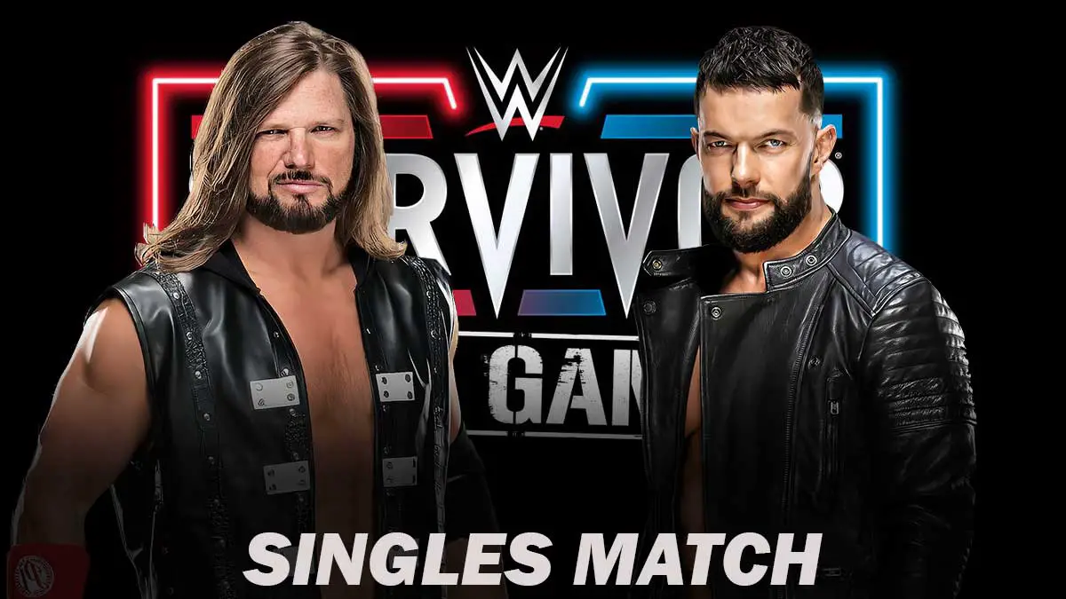 Aj Styles vs Finn Balor WWE Survivor Series 2022