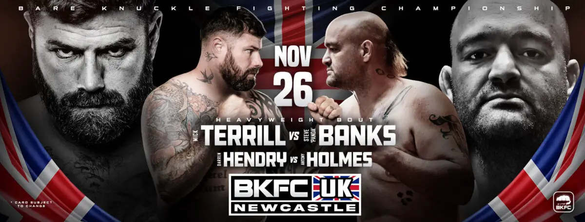 BKFC Newcastle Poster