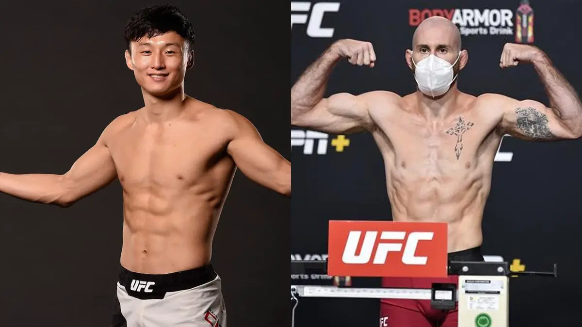 Doo Ho Choi vs Kyle Nelson UFC Fight Night Seoul