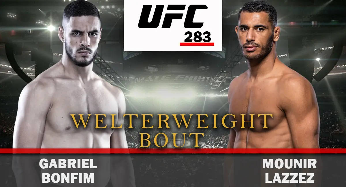 Gabriel Bonfim vs Mounir Lazzez UFC 283