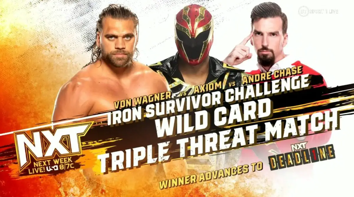 Iron Survivor Challenge Wild Card Match
