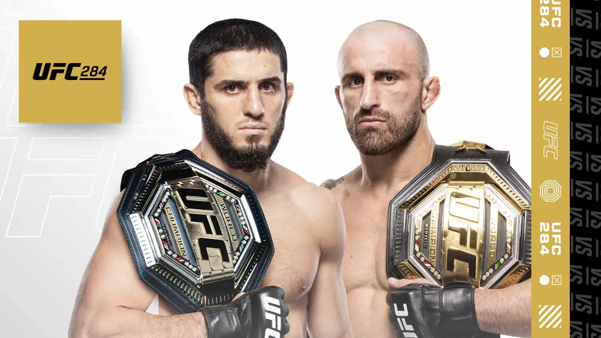 Islam Makhachev vs Alexander Volkanovski UFC 284